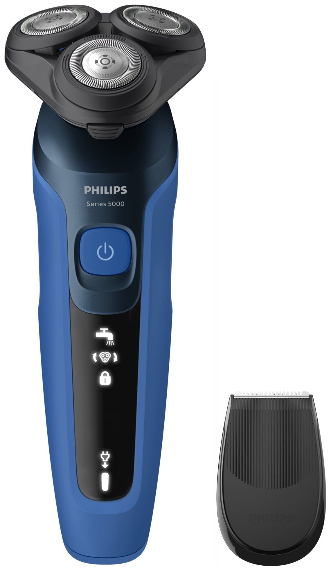 Электробритва Philips S5466/17 Series 5000, синий - фотография № 4