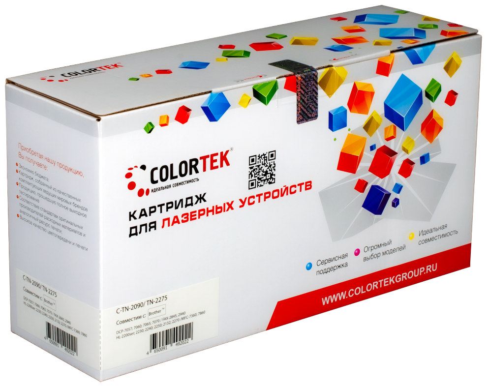 Картридж лазерный Colortek CT-TN-2090/2275 для принтеров HP и Canon