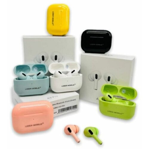 Гарнитура вакуумная Lider mobile A3 PRO Розовый цвет 82100₽