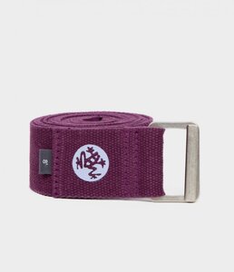 Фото Широкий ремень для йоги Manduka Align Yoga Strap 244*4,4 см - Thunder