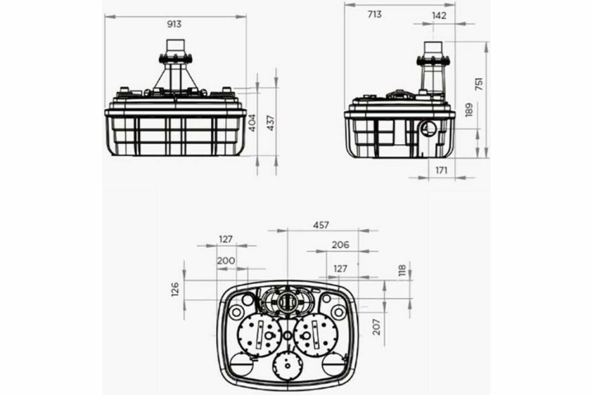 Канализационная станция SANICUBIC 2 XL VX SFA CUBIC2XLVX - фотография № 12