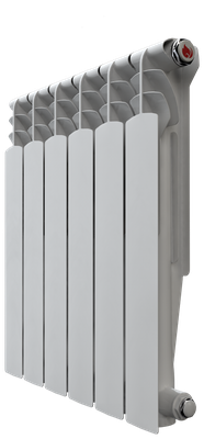 Радиатор алюминиевый "НРЗ" 500/80(7) 6 секций оптима