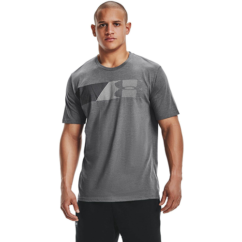 Футболка Under Armour, размер S, серый футболка under armour sportstyle left chest logo ss lg