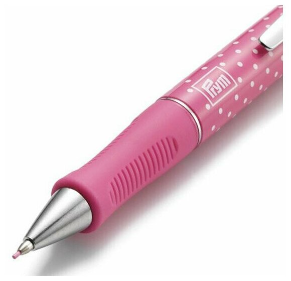 Механический карандаш розовый с грифелями PRYM 0,9 мм, 610850