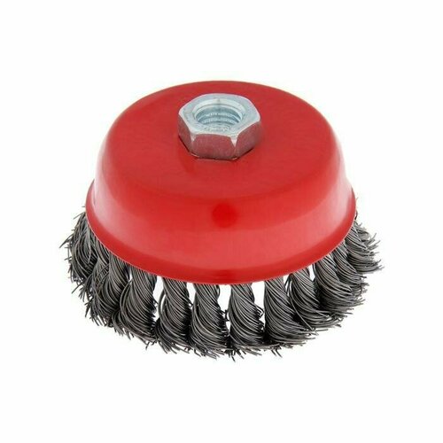 Щетка металлическая для УШМ крученая проволока чашка М14 100 мм 850₽