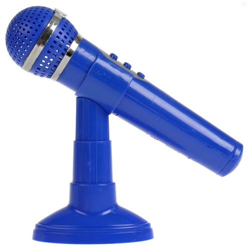 Игрушка музыкальная Микрофон на стойке (50 песен из мультфильмов, мелодий, звуков. световые эффекты)