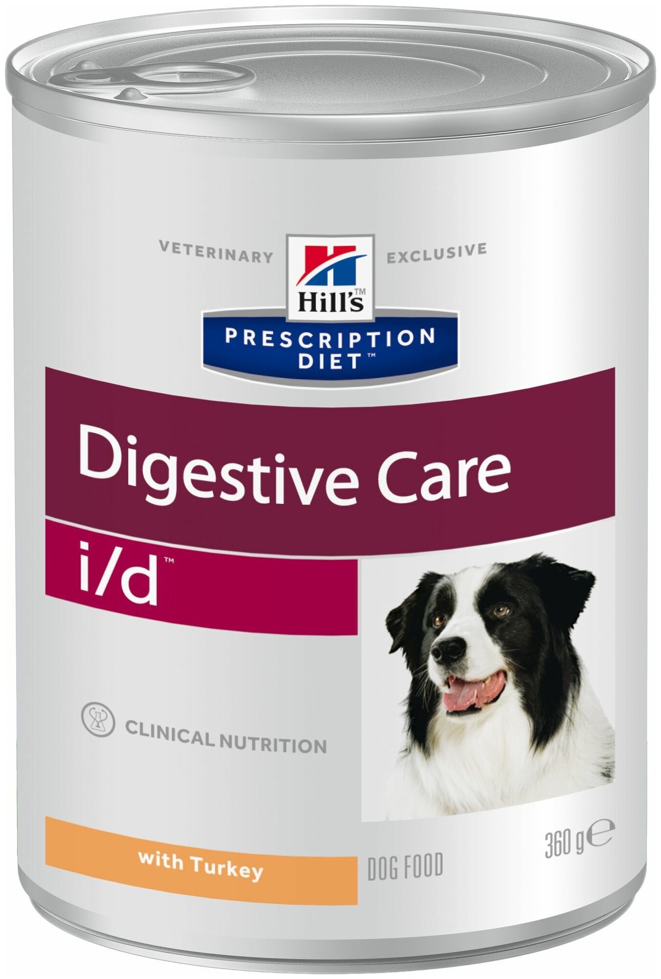 корм для собак Hill's Prescription Diet i/d  при расстройствах ЖКТ индейка 360 г