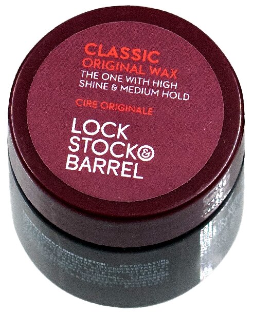 Lock Stock & Barrel Classic Original Wax Воск для мужчин для классических укладок, 30 гр.