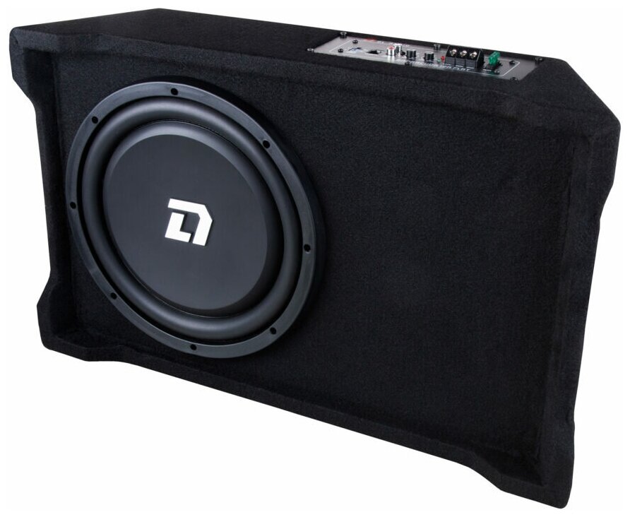 Автосабвуфер в корпусе активный DL AUDIO BARRACUDA 12A FLAT