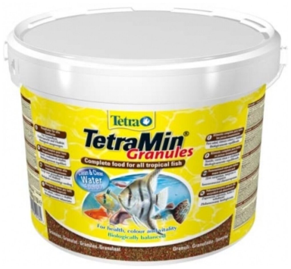 Корм для рыб TetraMin (тетра) Granules 10л (4,2кг) гранулы - 1 ед. товара