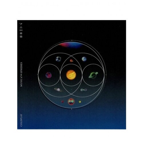 AUDIO CD Coldplay - Music Of The Spheres. 1 CD coldplay music of the spheres random coloured recycled vinyl