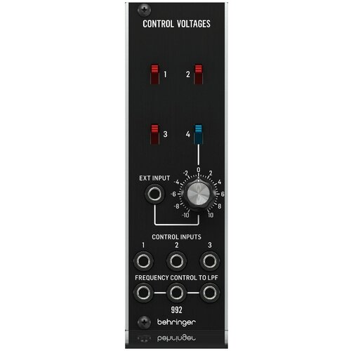 Модульный синтезатор Behringer 992 CONTROL VOLTAGES behringer dual envelope generator module 1033 модуль аналогового генератора огибающей series 2500 формат eurorack