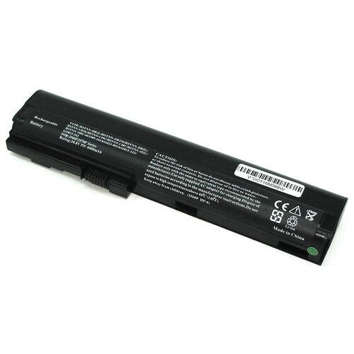 Аккумуляторная батарея для ноутбука HP EliteBook 2560p (HSTNN-DB2L) 5200mAh OEM черная шлейф для матрицы hp elitebook 2570p p n 6017b0341801 685417 001