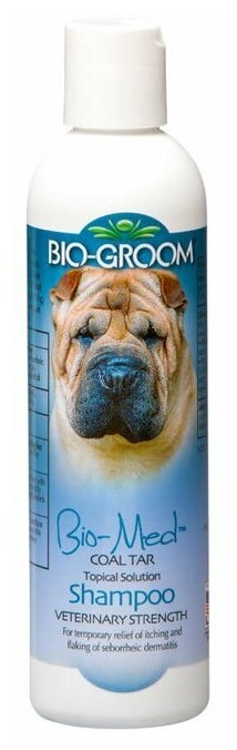 Bio-Groom Шампунь дегтярно-серный (концентрат 1:2) Bio-Groom Bio Med, 236мл