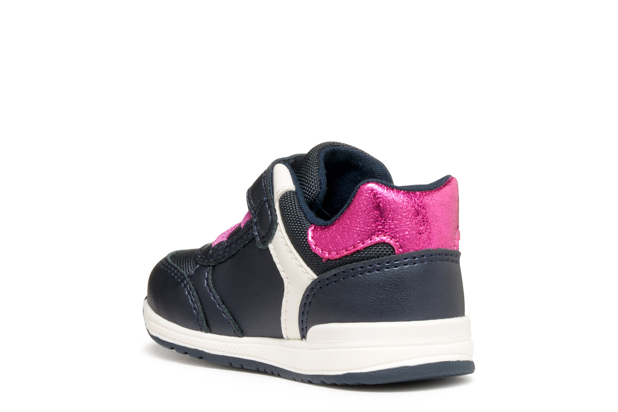 Кроссовки GEOX, размер 24 EU, неви/фуксия — фото 1