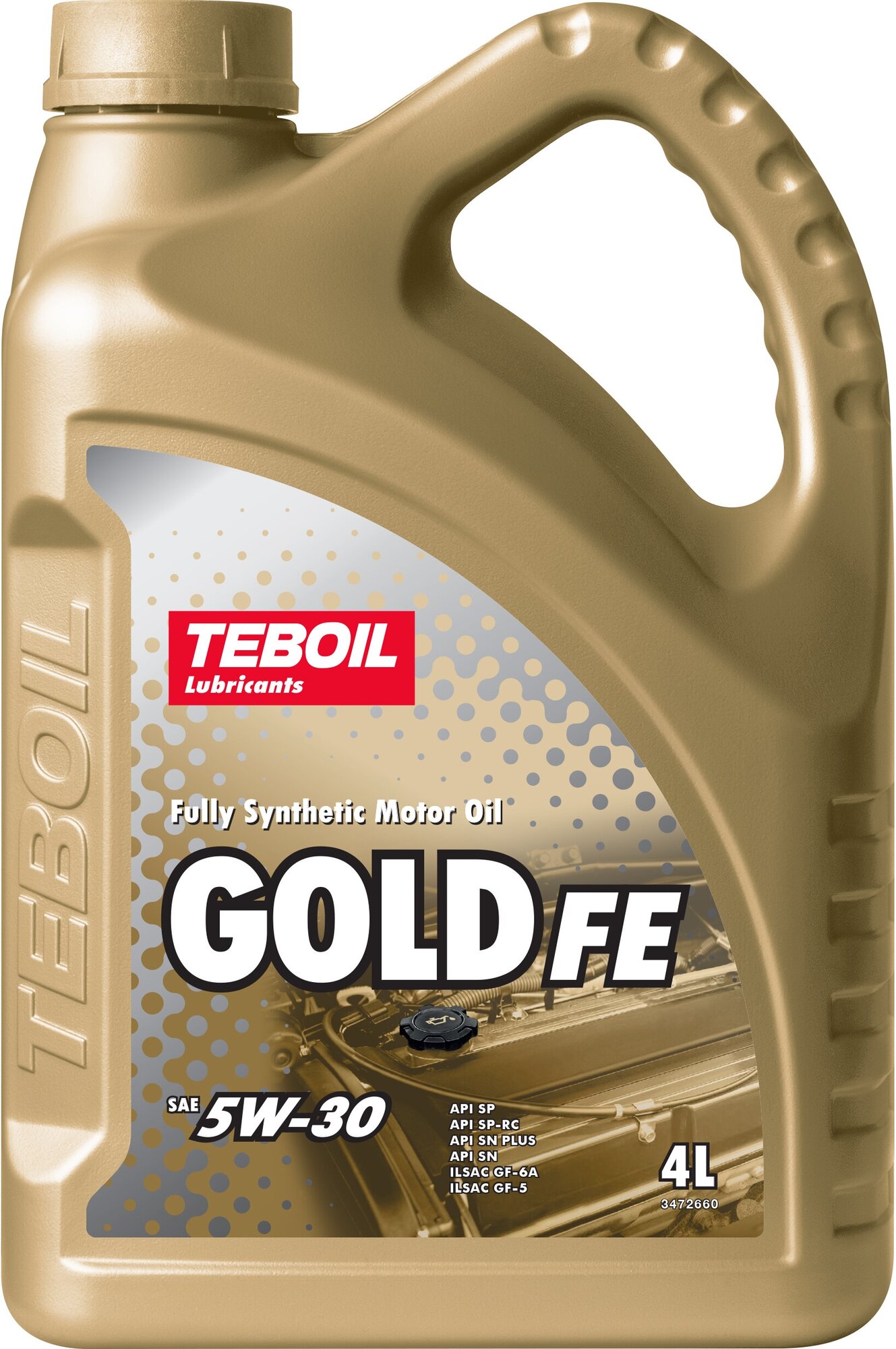 5W-30 Gold FE 4л (синт. мотор. масло) TEBOIL 3470594