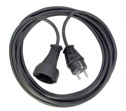 Удлинитель 10 м Brennenstuhl Quality Extension Cable, черный (1165460)