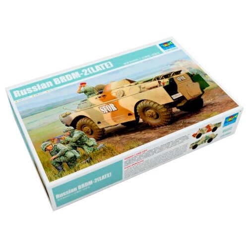 Сборная модель Trumpeter Russian BRDM-2 (LATE) (05512) 1:35 сборная модель trumpeter russian gaz 66 light truck with zu 23 2 01017 1 35