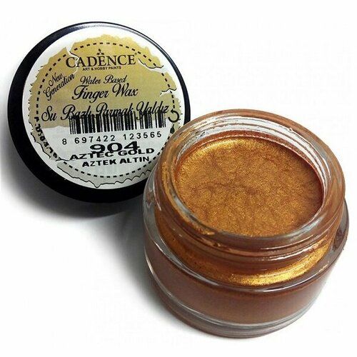 Воск старинная позолота Water Based Finger Wax 20 ml. Aztec Gold-904 воск старинная позолота water based finger wax 20 ml dark pink 912