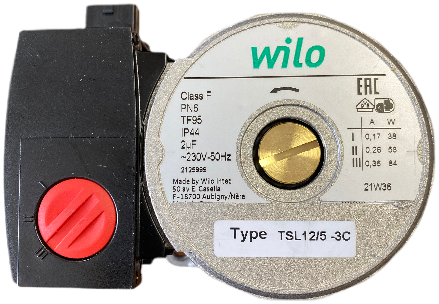 фото Циркуляционный насос Wilo TSL 12-5 без крышки для Bosch 6000/2000, Buderus Logamax, артикул 87186481810, P-15