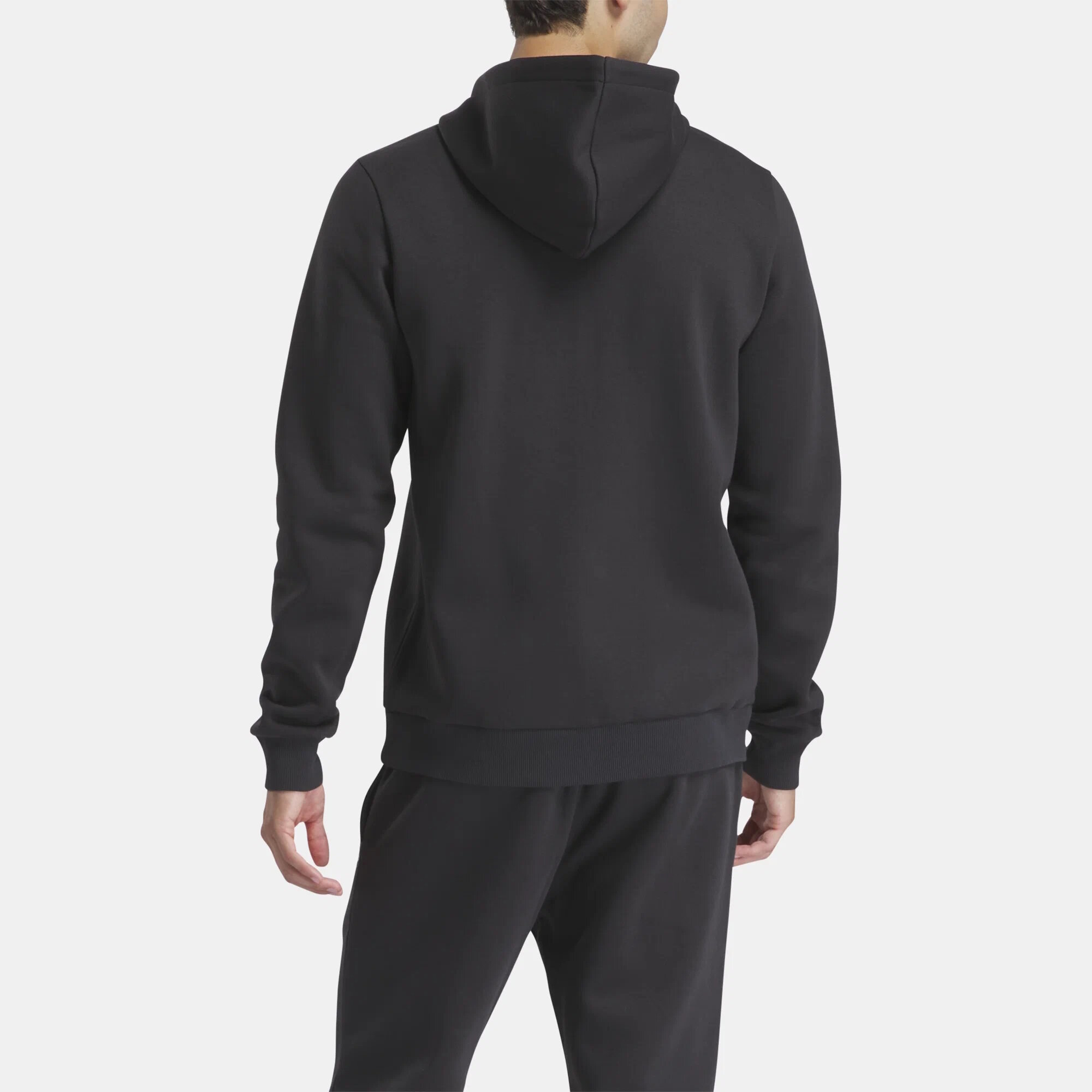 Толстовка Reebok Identity Small Logo, размер XS INT, , черный/белый/красный — фото 1