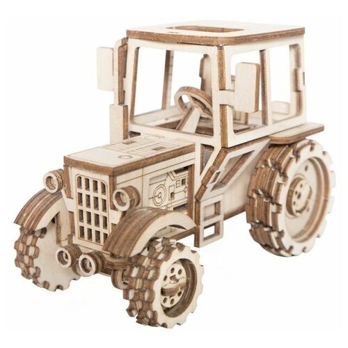 Деревянный конструктор Lemmo Трактор, 73 детали LM-008 конструктор деревянный трактор