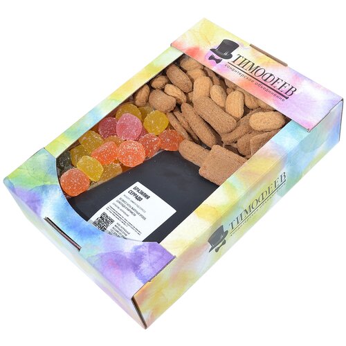 Подарочный набор кофе в зернах Tasty Coffee бразилия серрадо + мармелад 