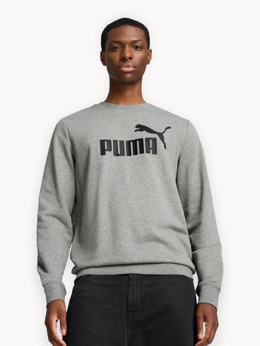 Свитшот PUMA ESS No. 1 Logo, размер L, , серый