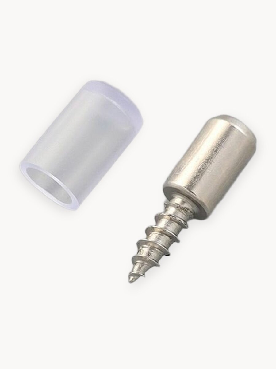 Полкодержатели мебельные винтовые, держатели для полки под саморез 20шт