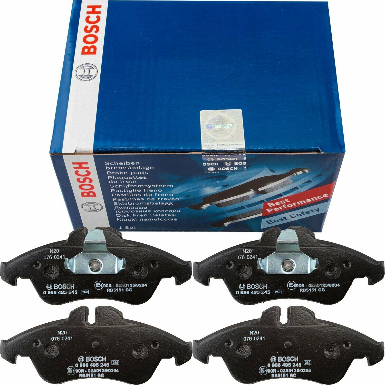 Тормозные колодки Bosch - фото №3
