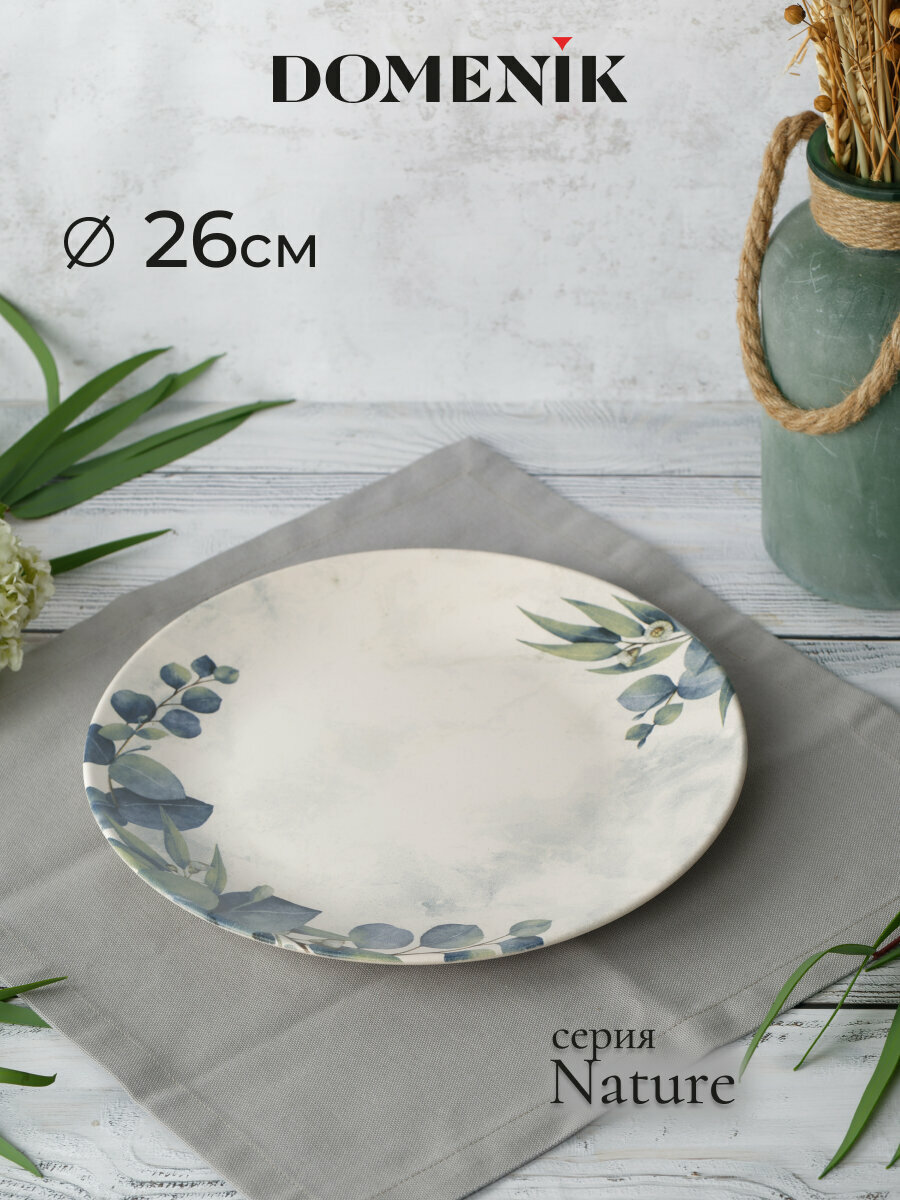 Тарелка обеденная DOMENIK NATURE 25см — фото 1
