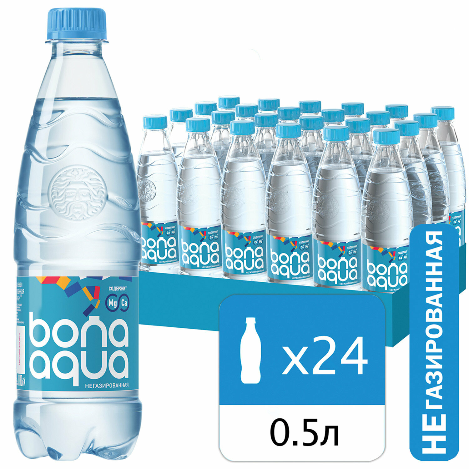 Вода Bonaqua питьевая негазированная 1л Coca-Cola - фото №20