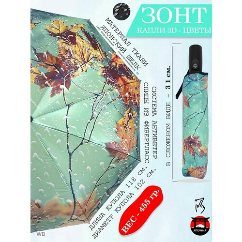 Зонт Zita, оранжевый