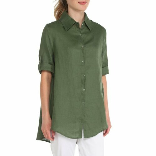Рубашка Maison David, размер L, зеленый
