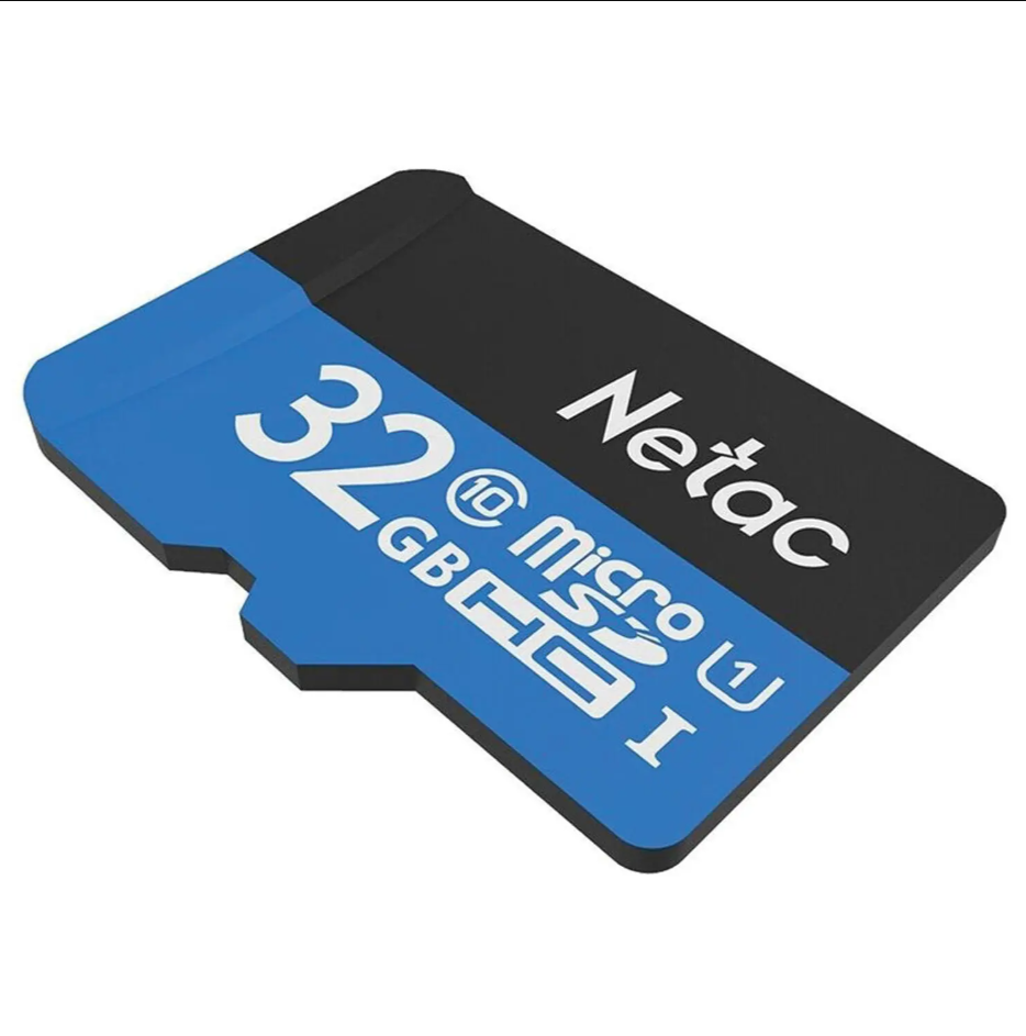 Карта памяти MicroSDHC 32GB Class10 90Mb/s Netac P500