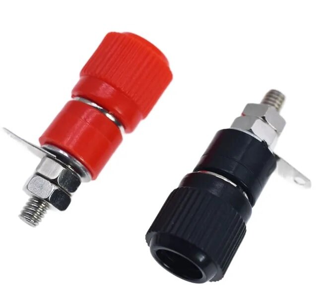 Разъем клеммы под провод для динамиков и акустики пластик