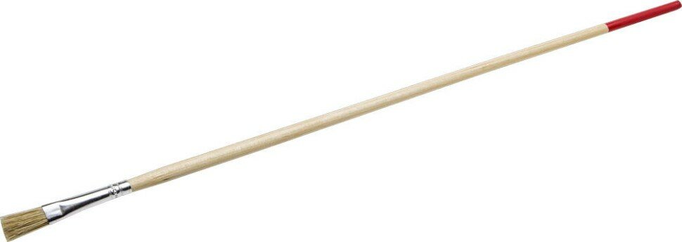 STAYER Кисть круглая тонкая STAYER "UNIVERSAL-STANDARD", светлая натуральная щетина, деревянная ручка, №2 x 5мм, ( 0124-02 )