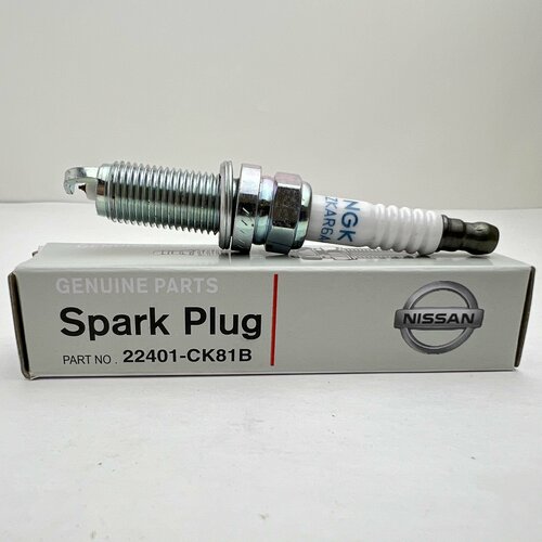 Свеча зажигания nissan 22401CK81B Для таких автомобилей как Nissan Qashqai X-Trail Tiida Note Micra RENAULT Fluence Megane Laguna По NGK 5118 370₽