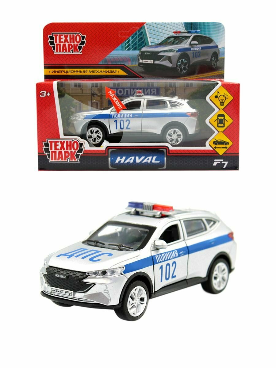 фото Внедорожник ТЕХНОПАРК Land Rover Discovery 1:32, 12 см