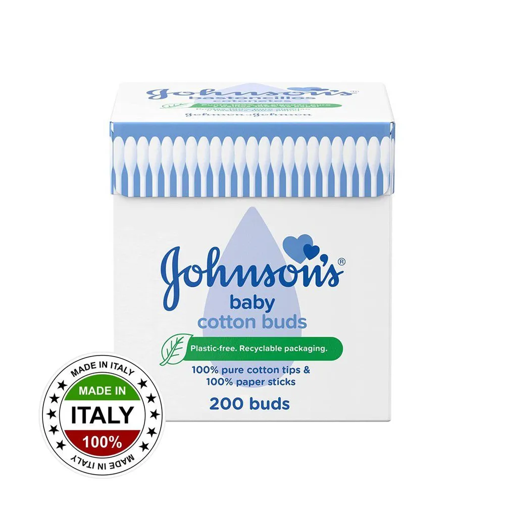 Johnson's Baby детские ватные палочки 200 шт