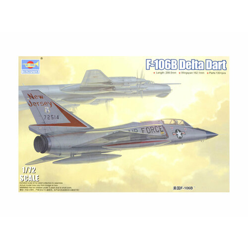 01683 Trumpeter Истребитель-перехватчик US F-106B Delta Dart (1:72) 02840 trumpeter истребитель f 100f супер сейбр 1 48