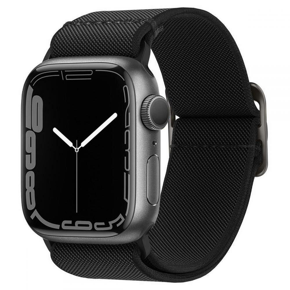 Ремешок SPIGEN для Apple Watch (49/45/44/42 mm) - Lite Fit - Черный - AMP02286