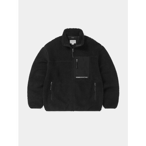 Куртка thisisneverthat SP Sherpa Fleece Jacket, размер XS, черный