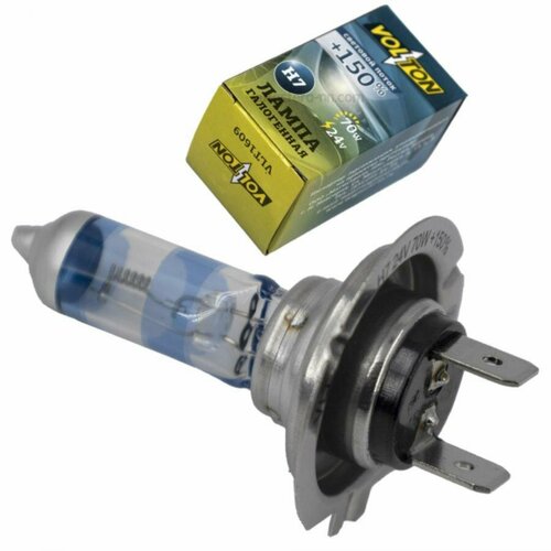 VOLTON VLT1609 Лампа галогенная H7 24В 70Вт PX26d +150% 