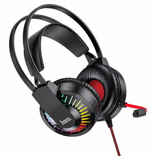 Проводные наушники HOCO W105 Joyful USBJack 35mm 2 м красный 166500₽