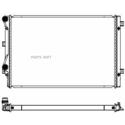 Радиатор Двигателя Sakura арт. 34718501