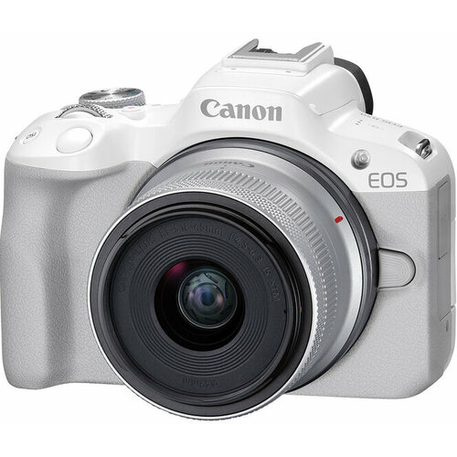 Цифровой фотоаппарат Canon EOS R50 kit RF-S 18-4545-63 STM White 8999000₽