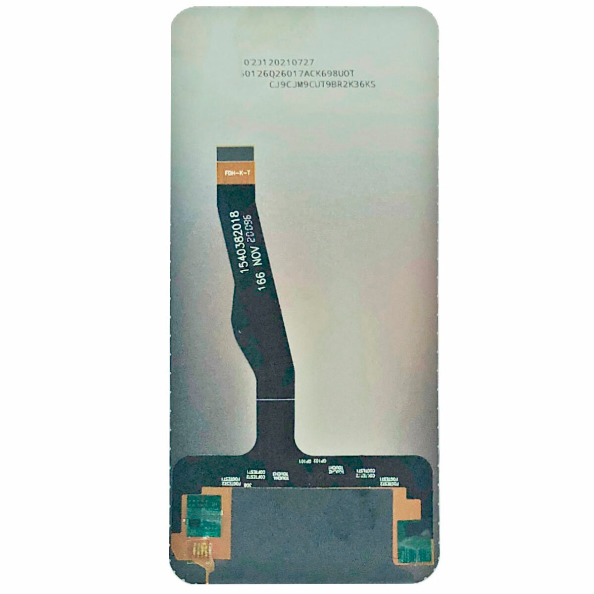 Дисплей с тачскрином для Huawei Honor 9X (черный) (AA)