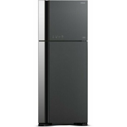 Холодильник Hitachi HRTN7489DF GGRCS, серое стекло