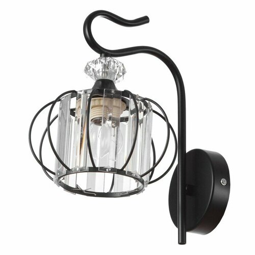 Бра Ламия 1хЕ27 черный 16х7х28 см 2808₽